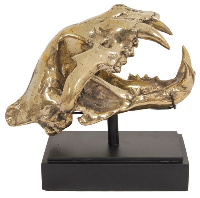 Deco H18 Lion SkullB25 x D33 x H31 cm