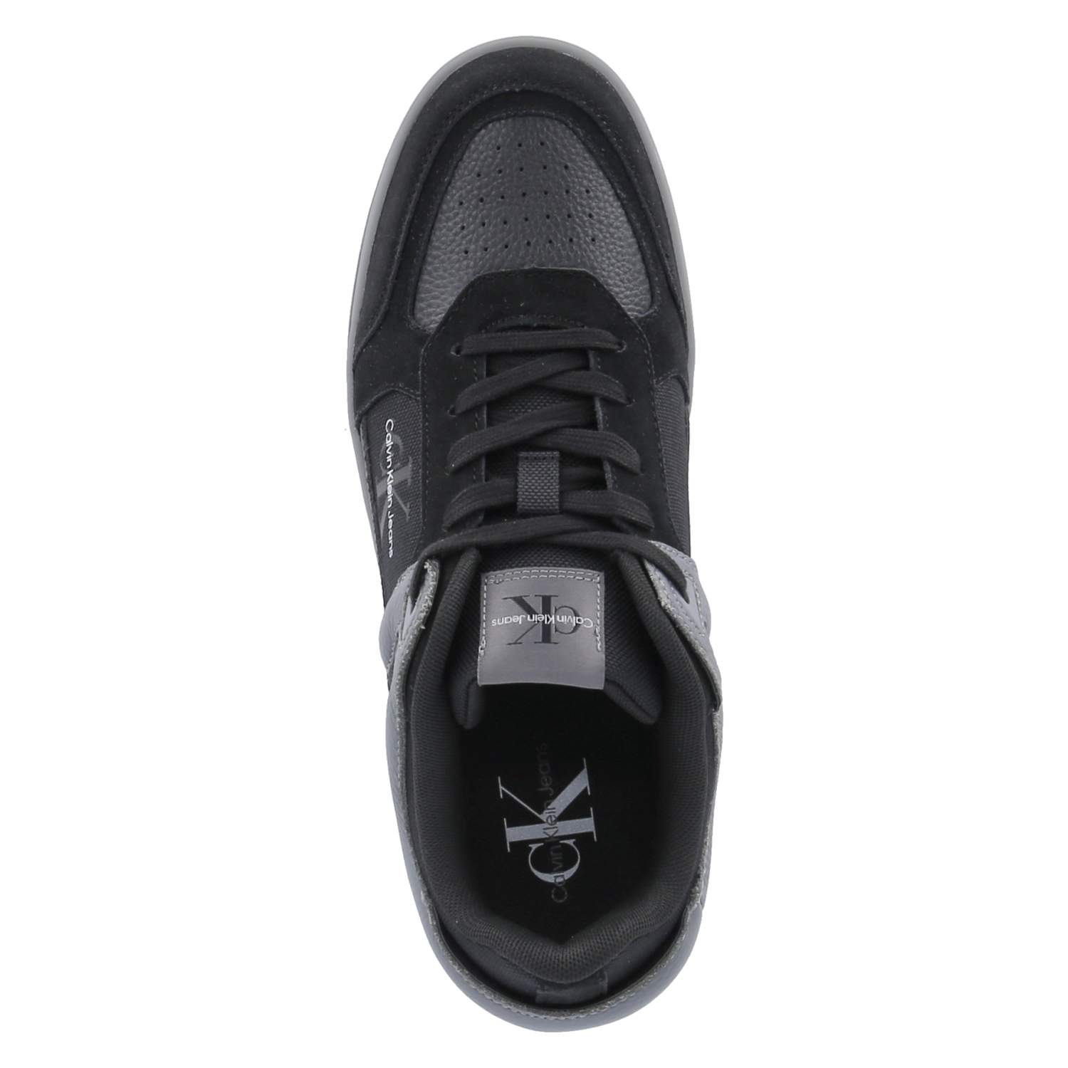 Calvin Klein Jeans Low Sneaker - black/charcoal