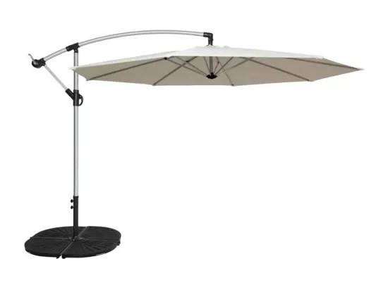 Parasol de jardin déporté 3 m octogonal bar et hôtel LAGUMI