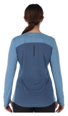 Maillot manches longues Inov-8 Performance Bleu Femme