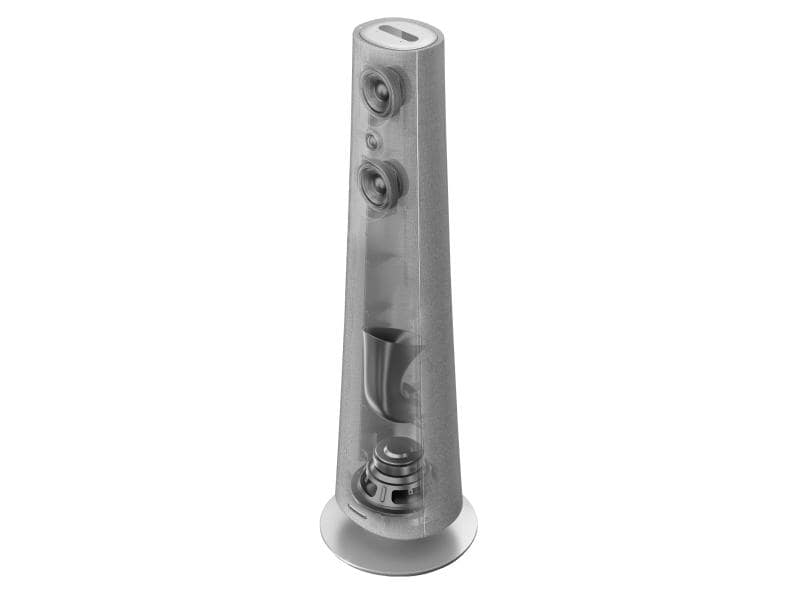 Harman/Kardon Standlautsprecher Paar Citation Tower Grau Intelligenter Standlautsprecher der Premiumklasse für eine beeindruckende Leistung