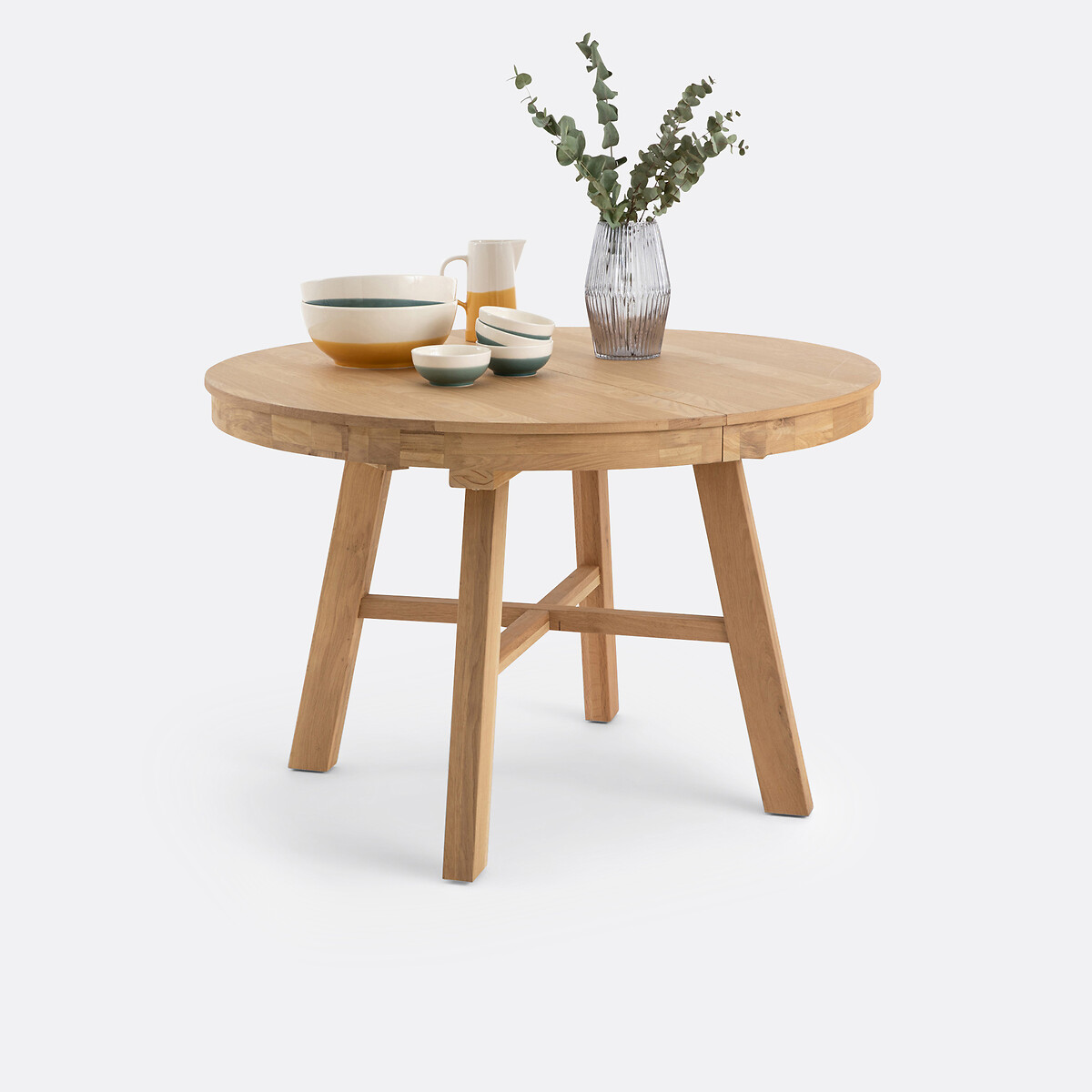 LA REDOUTE INTERIEURS<br>Mesa redonda extensível 4 - 8 pessoas, Zebarn