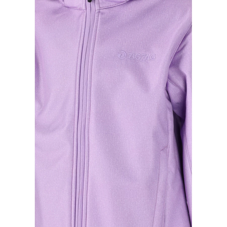 ZigZag Softshelljacke MANONE MELANGE WATERPROOF 4057 Lavendula
