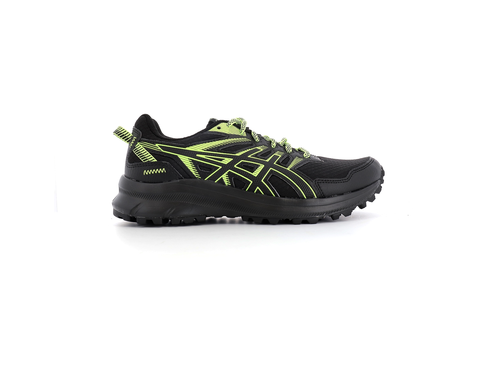 Asics-TRAIL SCOUT 2 Matières combinées Noir Jaune