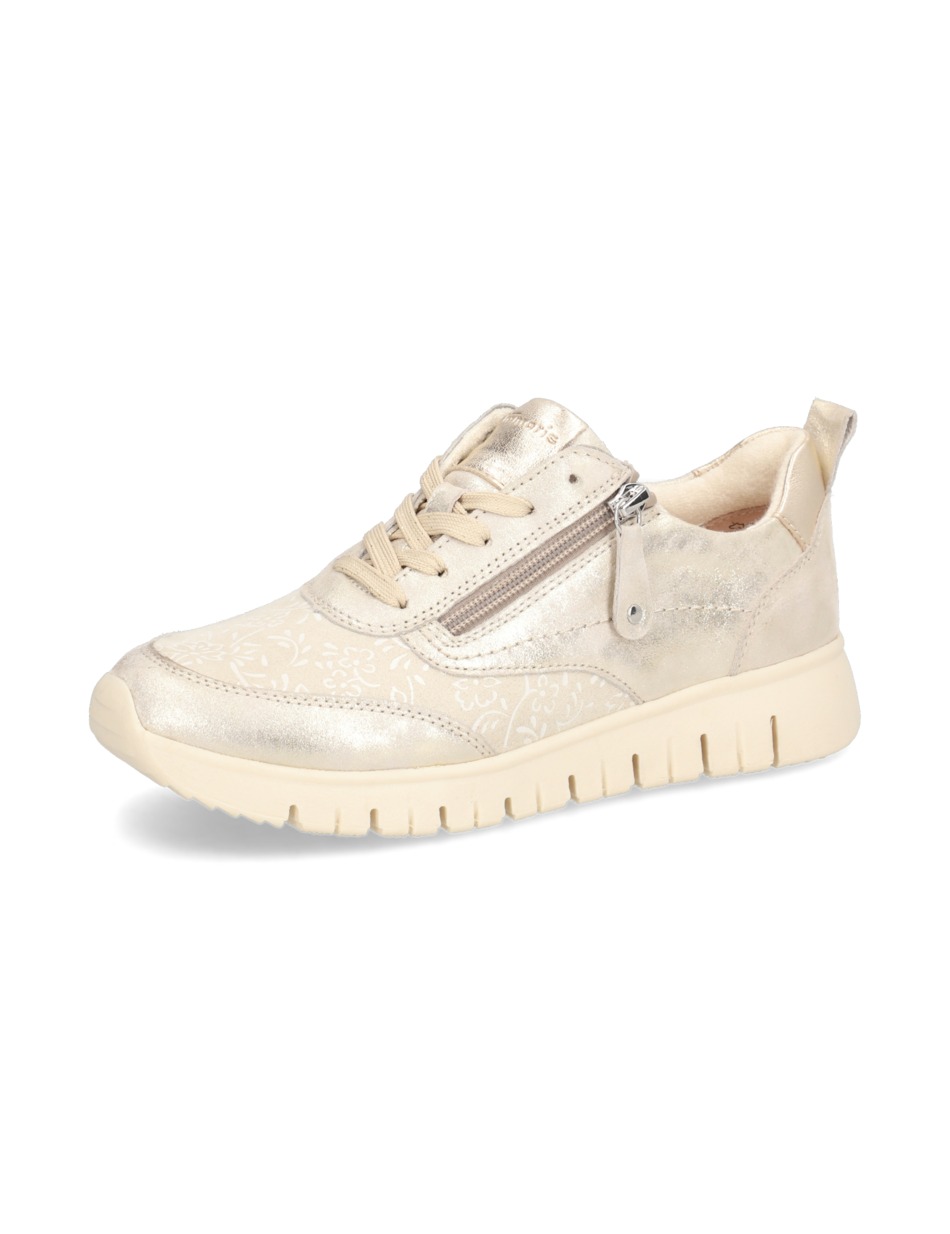 Lederkombination Sneaker