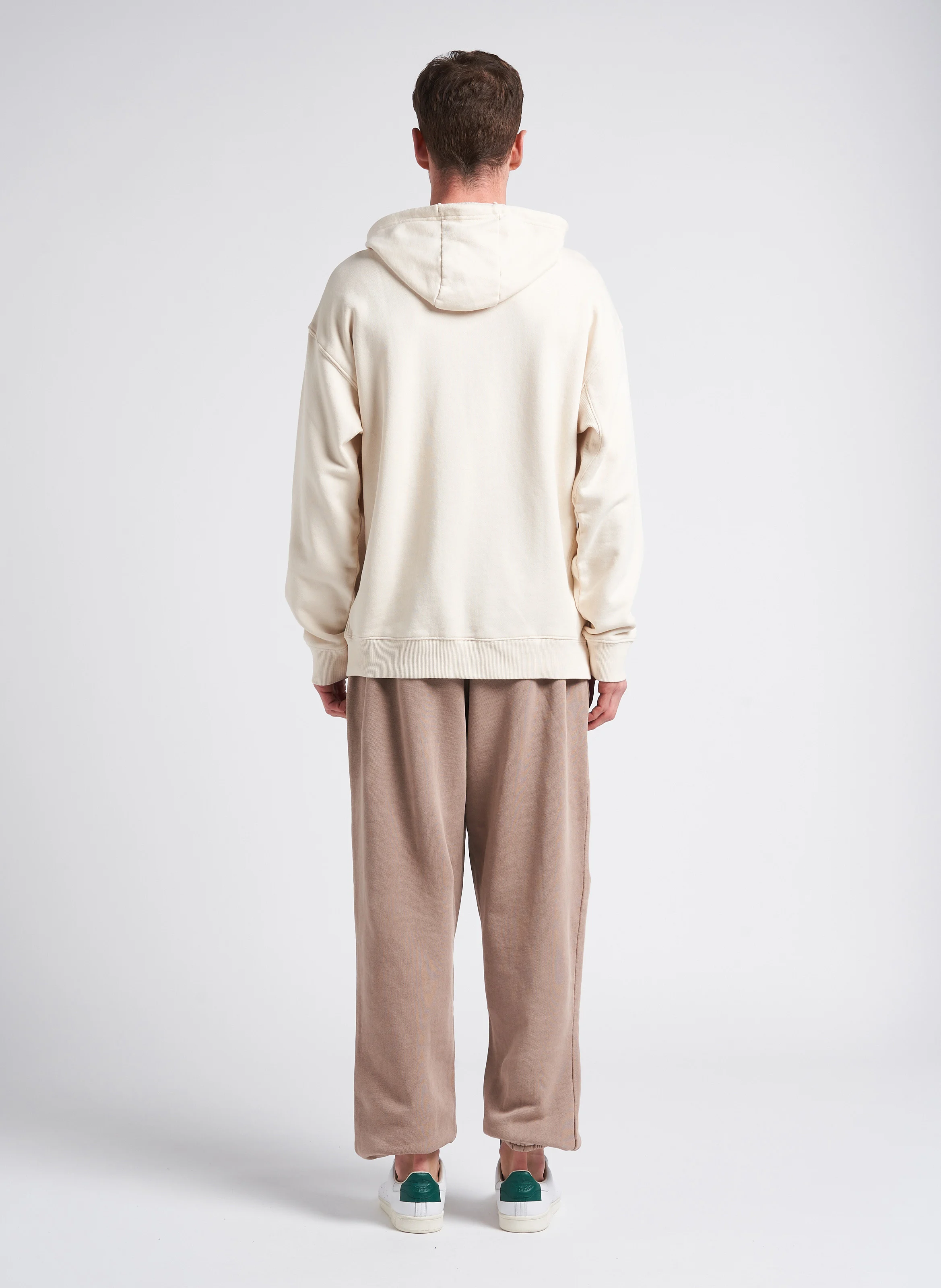 CL ND FT - Sweat à capuche regular-fit en coton | Beige