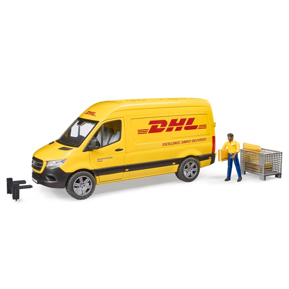 Bruder Mercedes-Benz Sprinter DHL Van With Driver