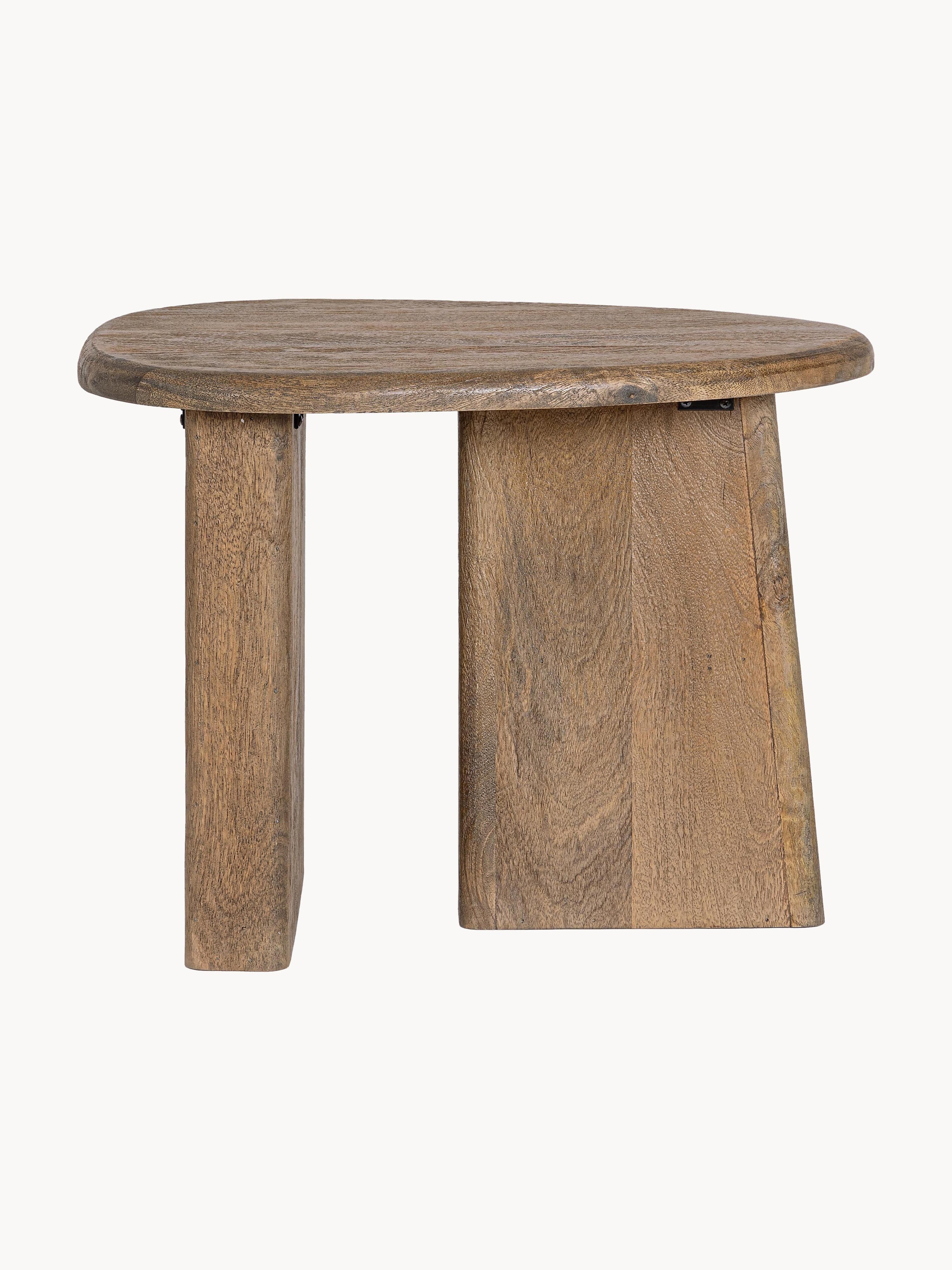 Ovale salontafel Zacatecas van mangohout