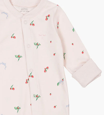 Livly Heldragt - Strawberries/Pink