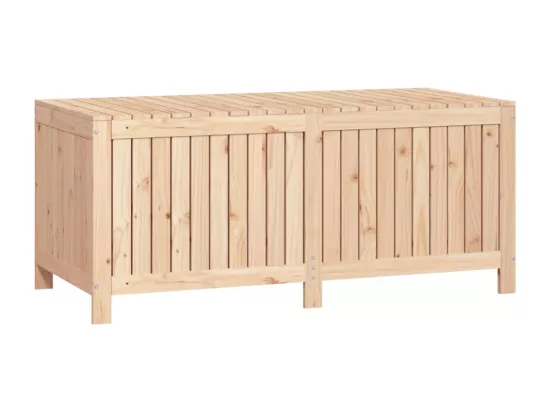 Boîte de rangement de jardin 147x68x64 cm Bois massif de pin
