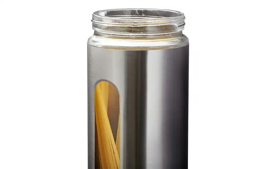 for friends Aufbewahrungsdose mit Sichtfenster 30 31 cm edelstahlfarben