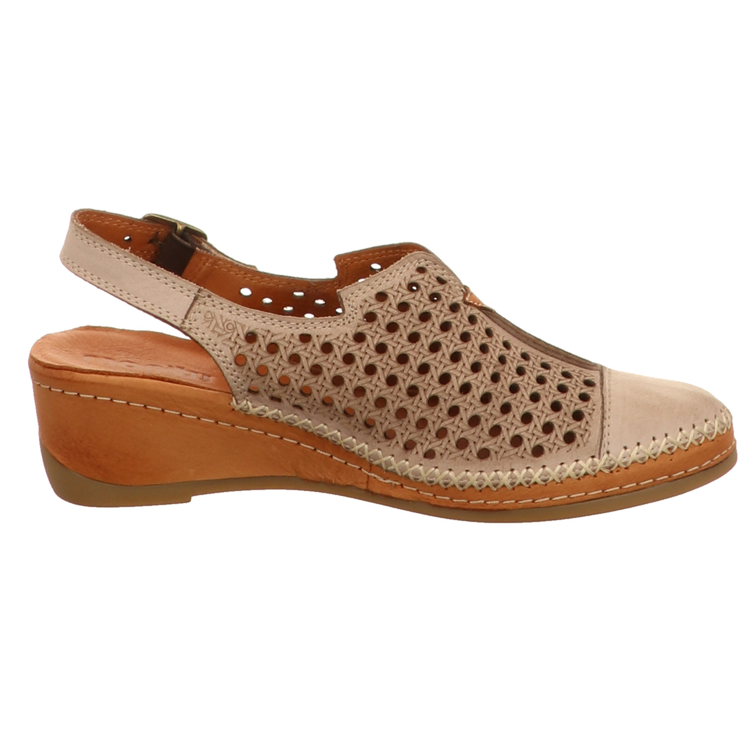 Pölking Sling Pumps braun beige