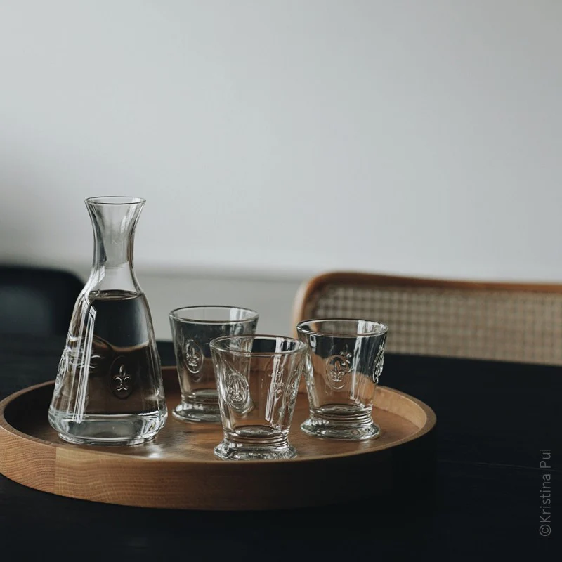 Lot de 6 verres à eau, FLEUR DE LYS La Rochère