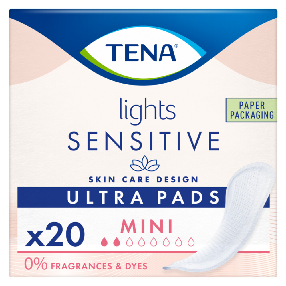 TENA Sensitive Lights Ultra Pads Mini20 stuks