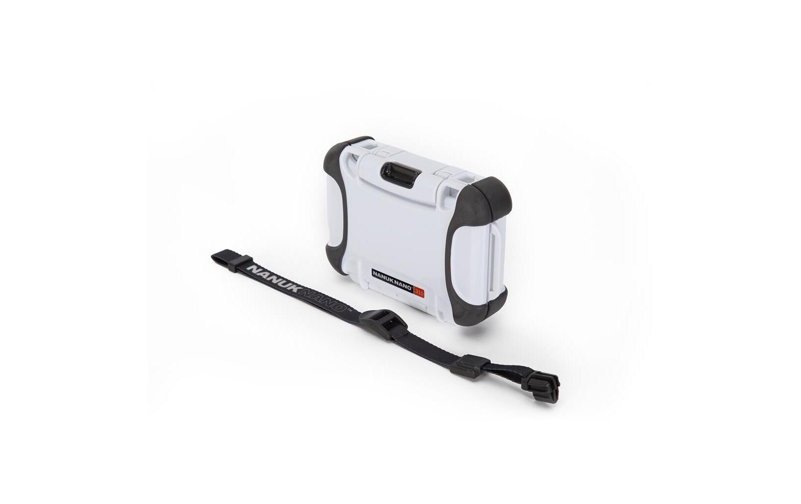 Outdoor-Koffer Nano Case 310 (131 x 77 x 28) weiss WeissNANUK NANO Case mit patentierten PowerClaw-Verschlusssystem und wasserfesten Design.