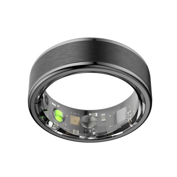R03 Smart Ring med søvn- og pulsmåling Størrelse 8