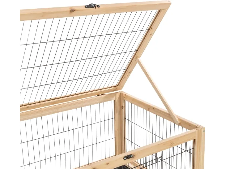 Trixie Indoor run, guinea pigs/rabbits, wood/metal, 150×50×60 cm