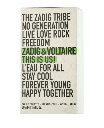 Zadig & Voltaire This is Us! L'Eau for All Eau de Toilette Spray 50ml