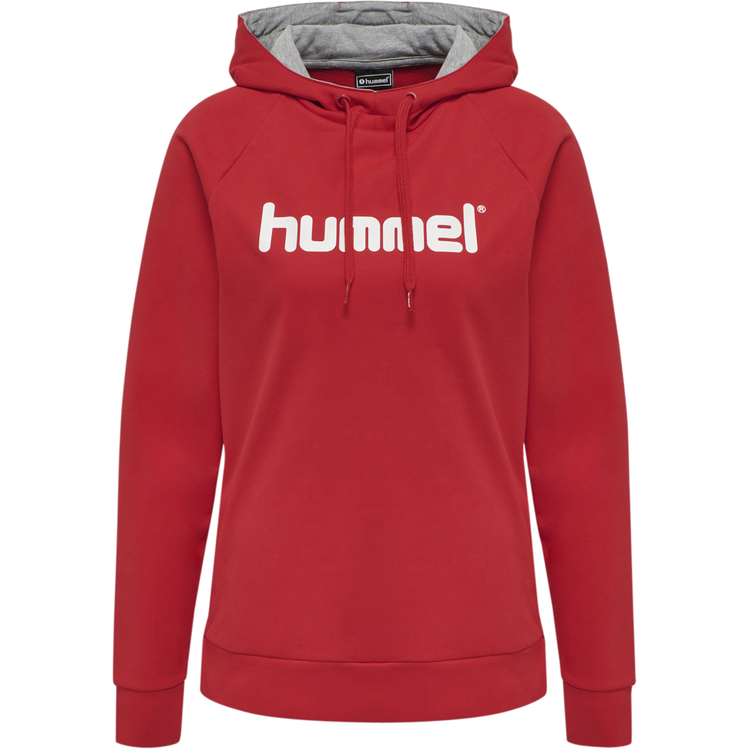 HUMMEL GO COTTON LOGO HOODIE WOMAN