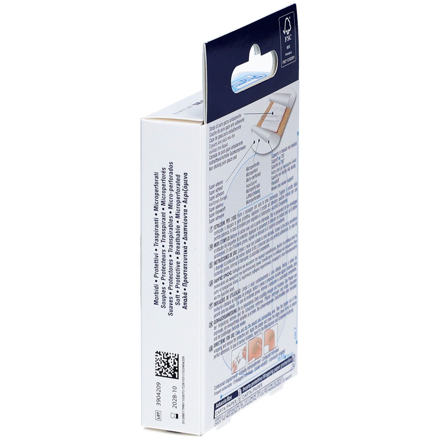 Pharmadoct Pflaster für empfindliche Haut 7 x 4,8 cm