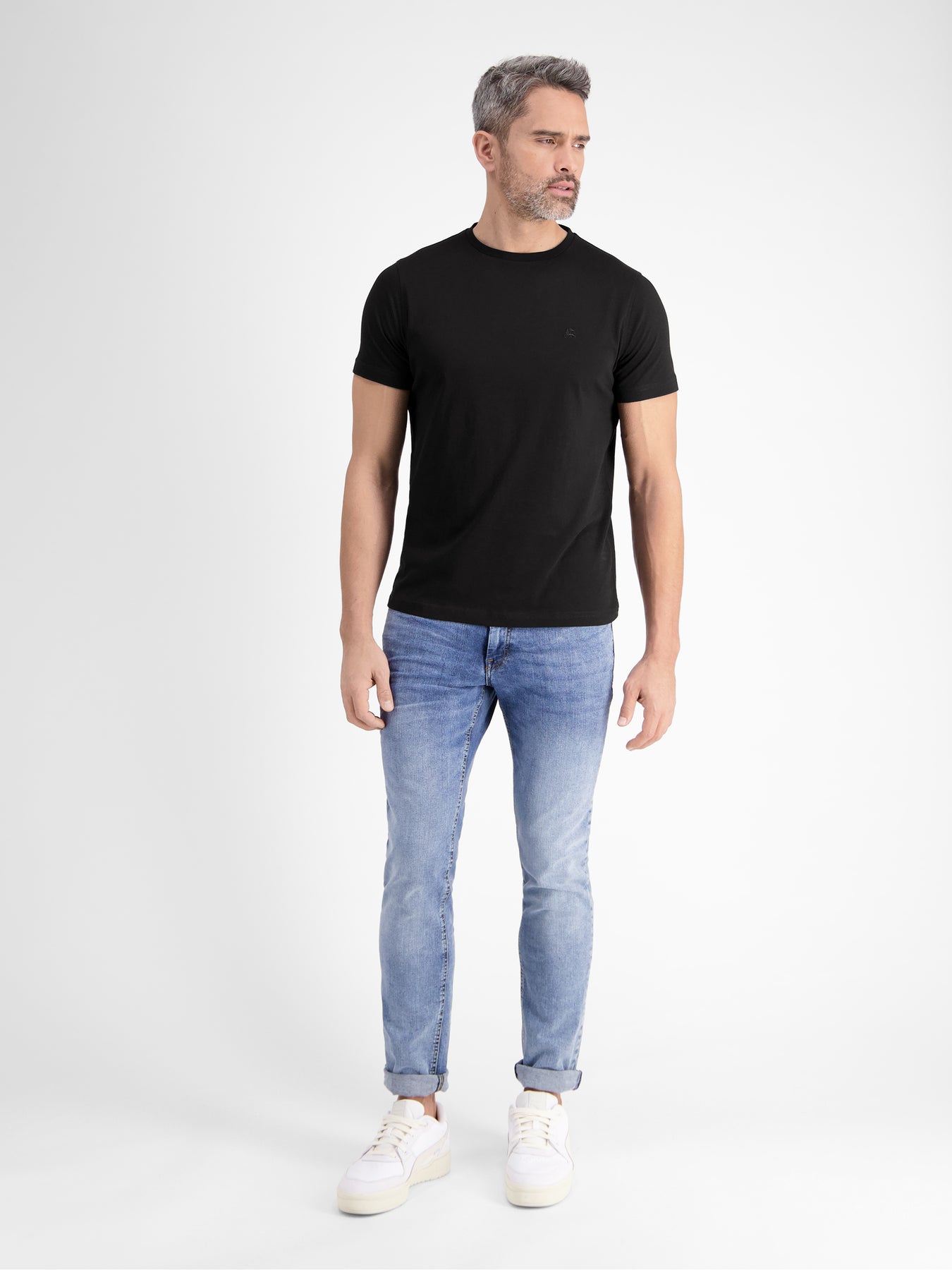 Klassisches Rundhals Herren T-Shirt