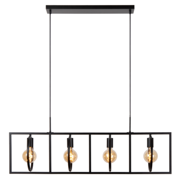 Lucide hanglamp Suus zwart 107,8x23,5 cm (lxb)