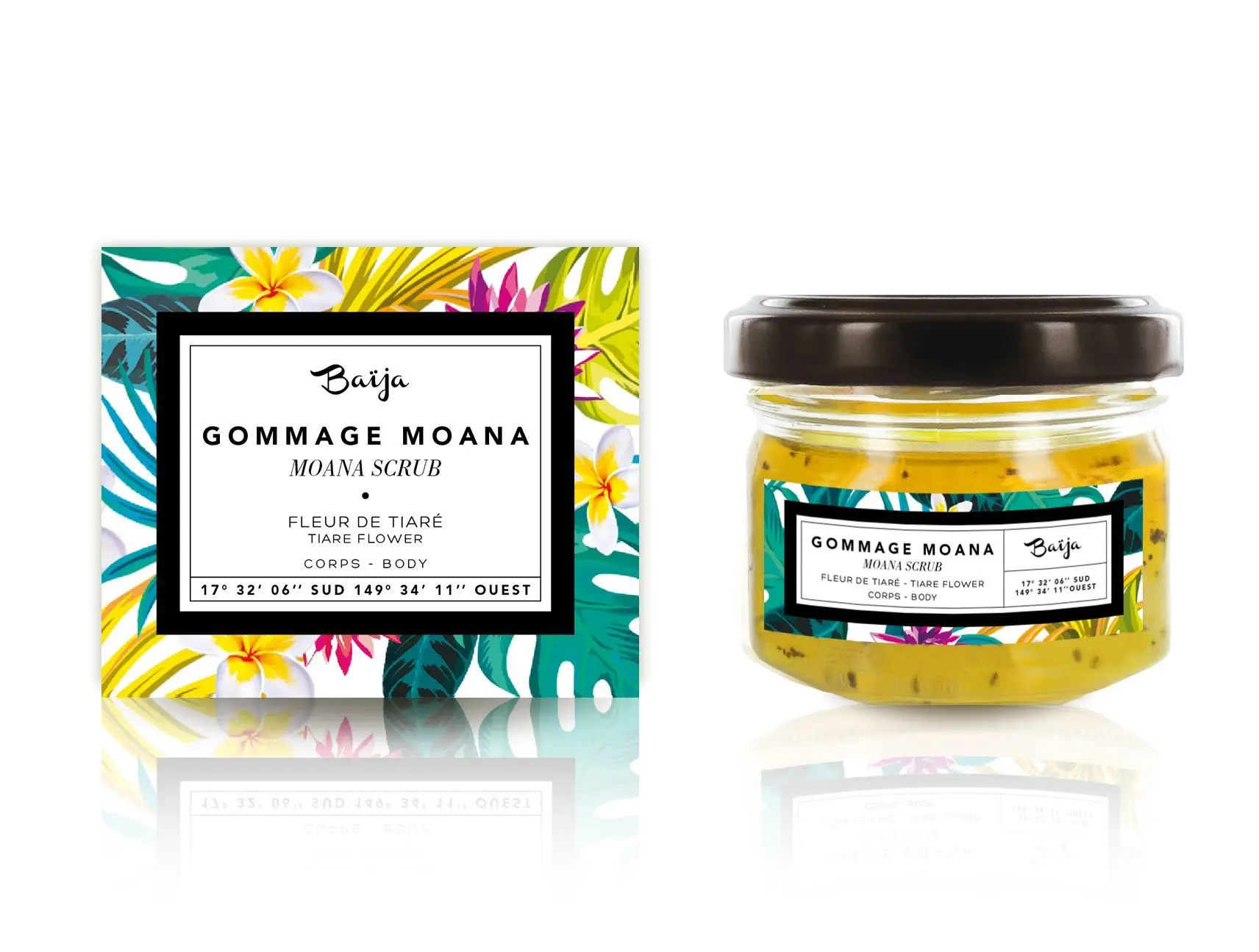 Baïja - Moana - Fleur de Tiaré Gommage Corps- Gommage et exfoliant