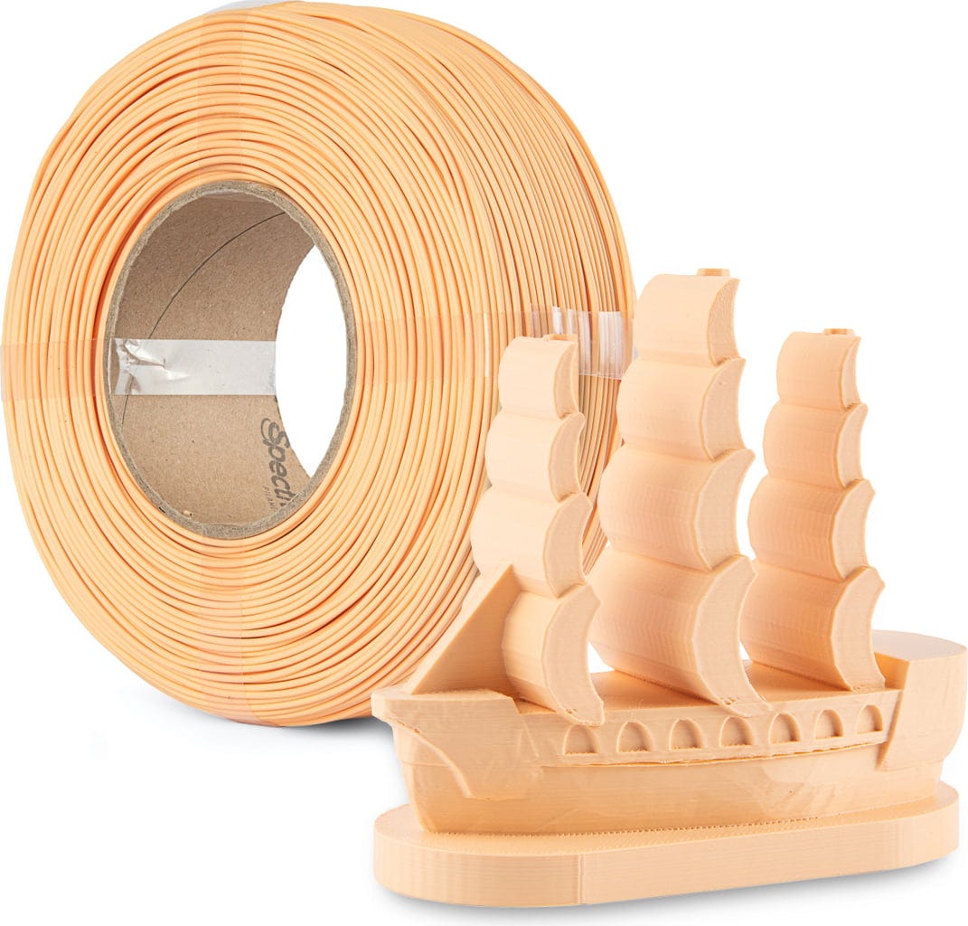 Spectrum  ReFill Pastello PLA Apricot Orange, 1,75 mm / 1000 g    Pastellfarbenes PLA in Apricot Orange