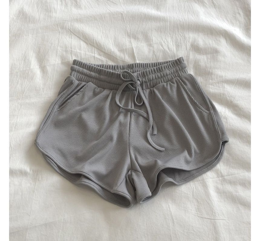 Hevnir - Effen joggingbroek met trekkoord in de taille