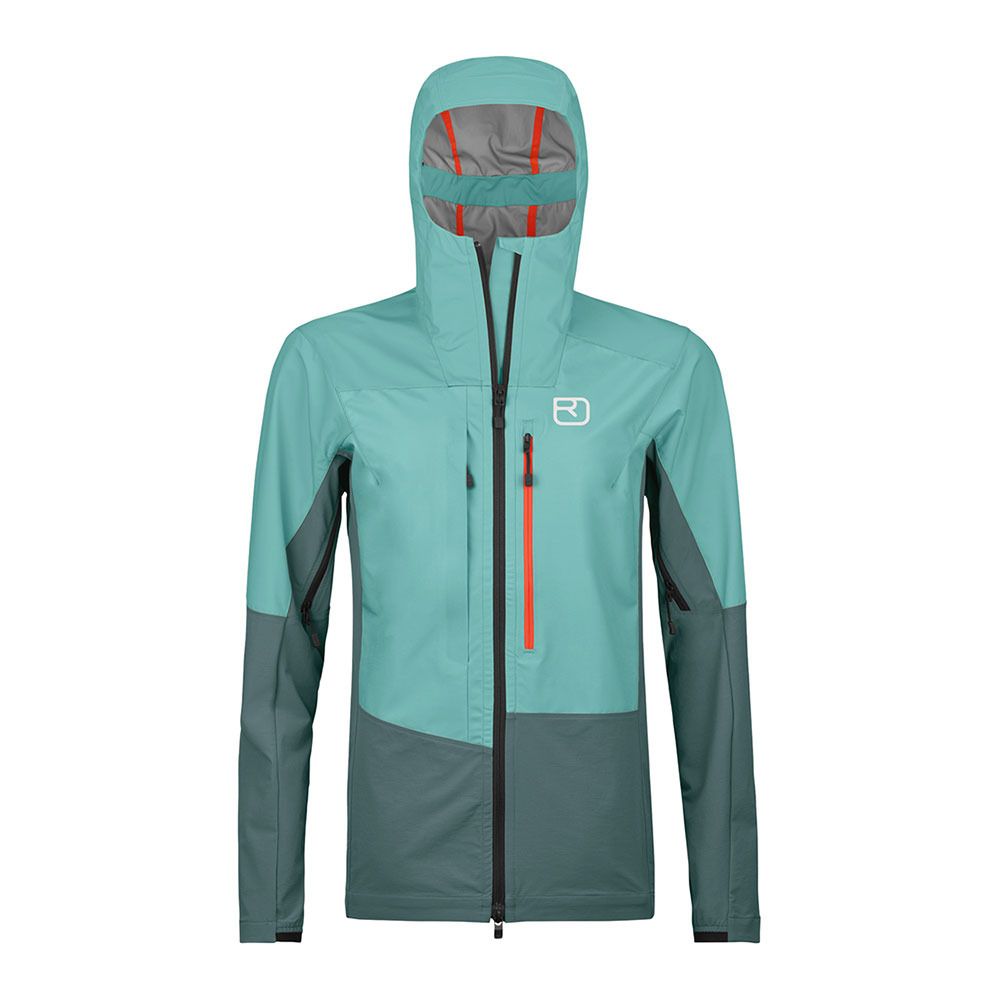 Ortovox MESOLA - Veste ski Femme ice waterfall