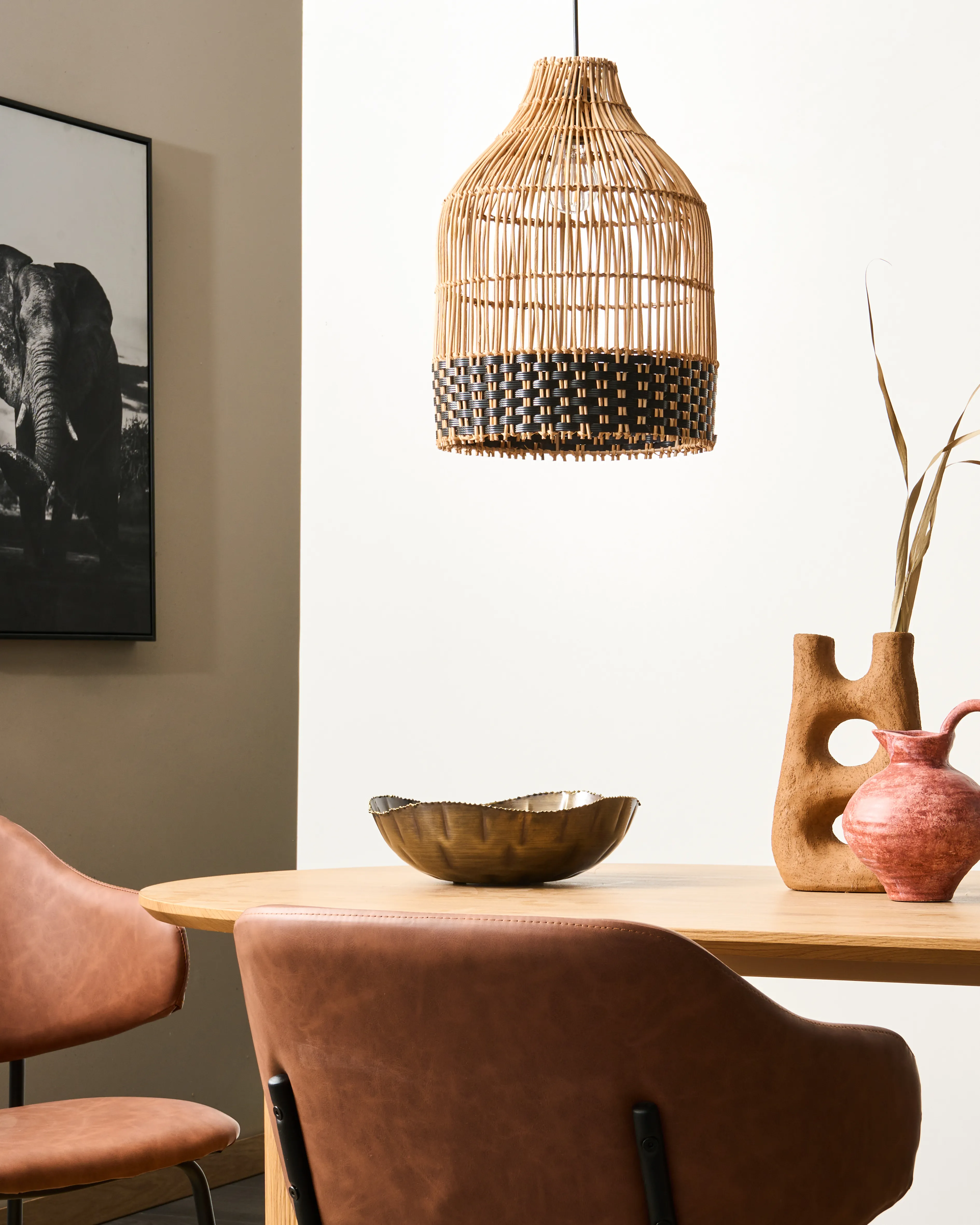 Hanglamp GILO Rotan Natuurlijk