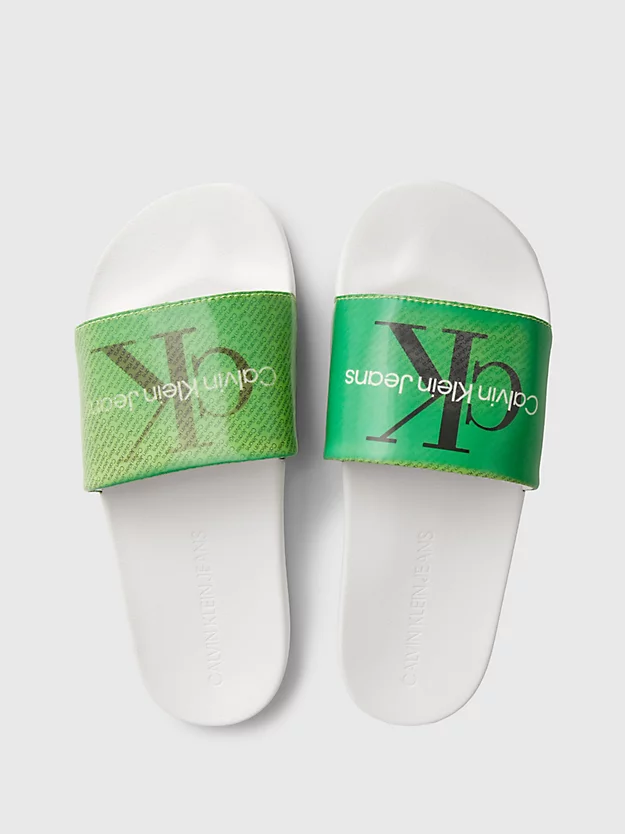 Pantufas com logotipo lenticular