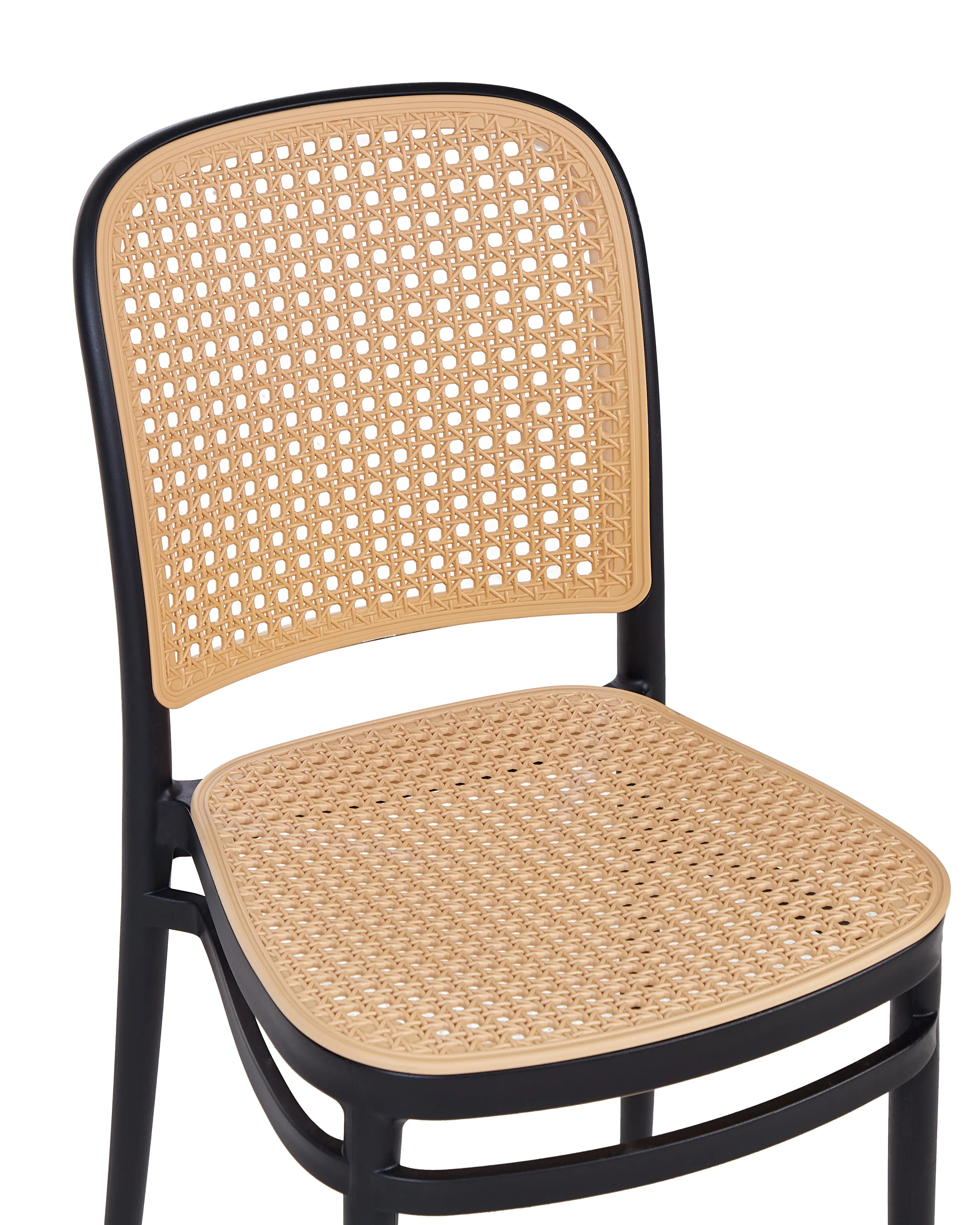 Set van 4 tuinstoelen PLOSE Beige