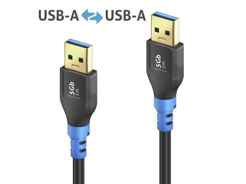 PureLink FlexInstall USB 3.0-Kabel Premium USB A - USB A 1 FlexInstall USB-A auf USB-A Kabel USB 3.0 5 GBps 1.00m