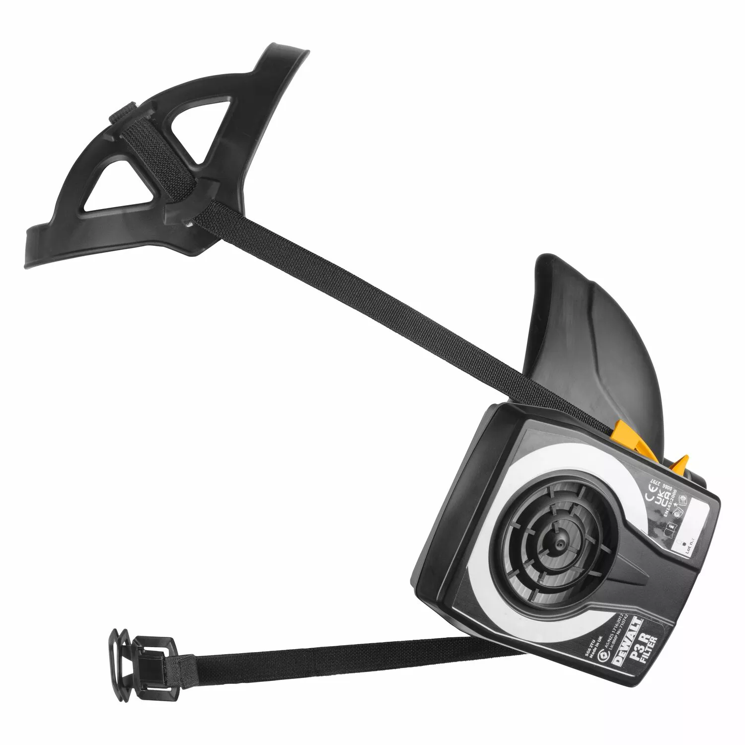 DeWalt DXIR1HMMP3 Lichtgewicht Halfgelaatsmasker met P3 filters - Maat M