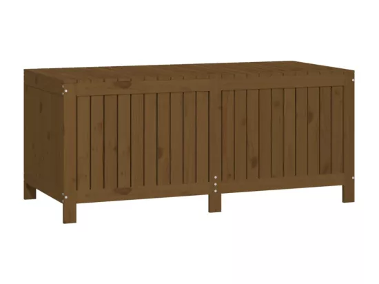 Boîte de rangement de jardin Marron miel 147x68x64 cm Bois pin