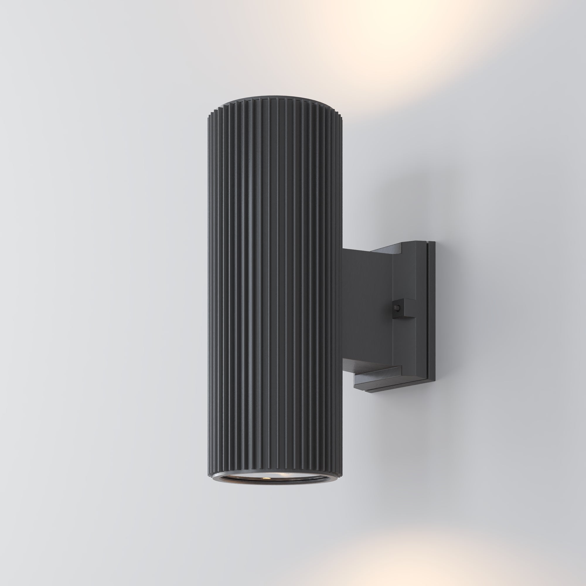 Maytoni Outdoor - Wandlamp Rando - Grijs - Ã9,5