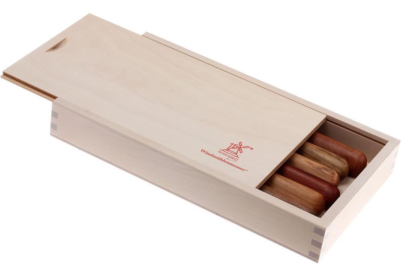 Robert Herder Buckels RVS set 6 ontbijtmessen