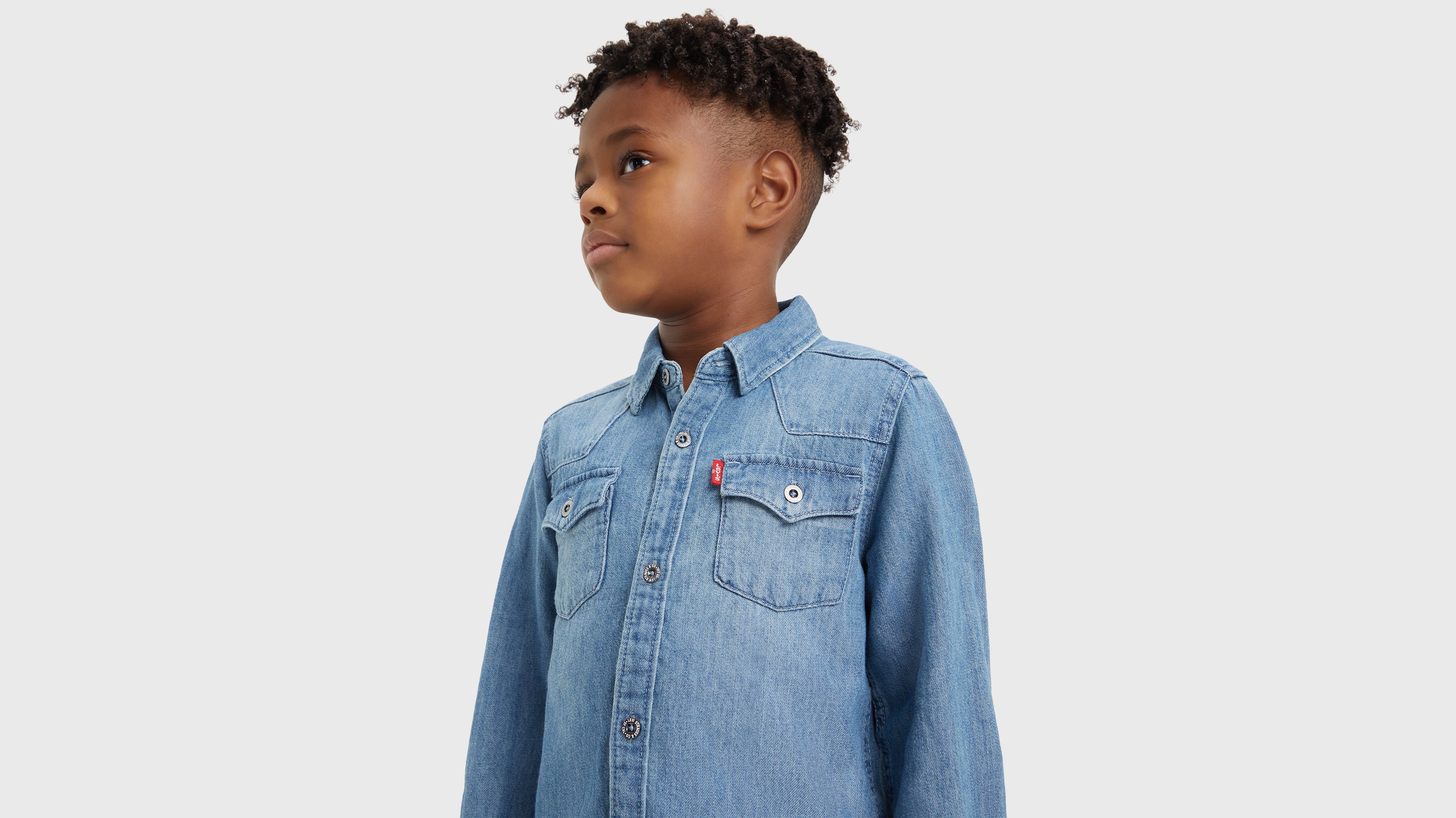 Chemise Western Barstow - Vintage Stone - Bleu