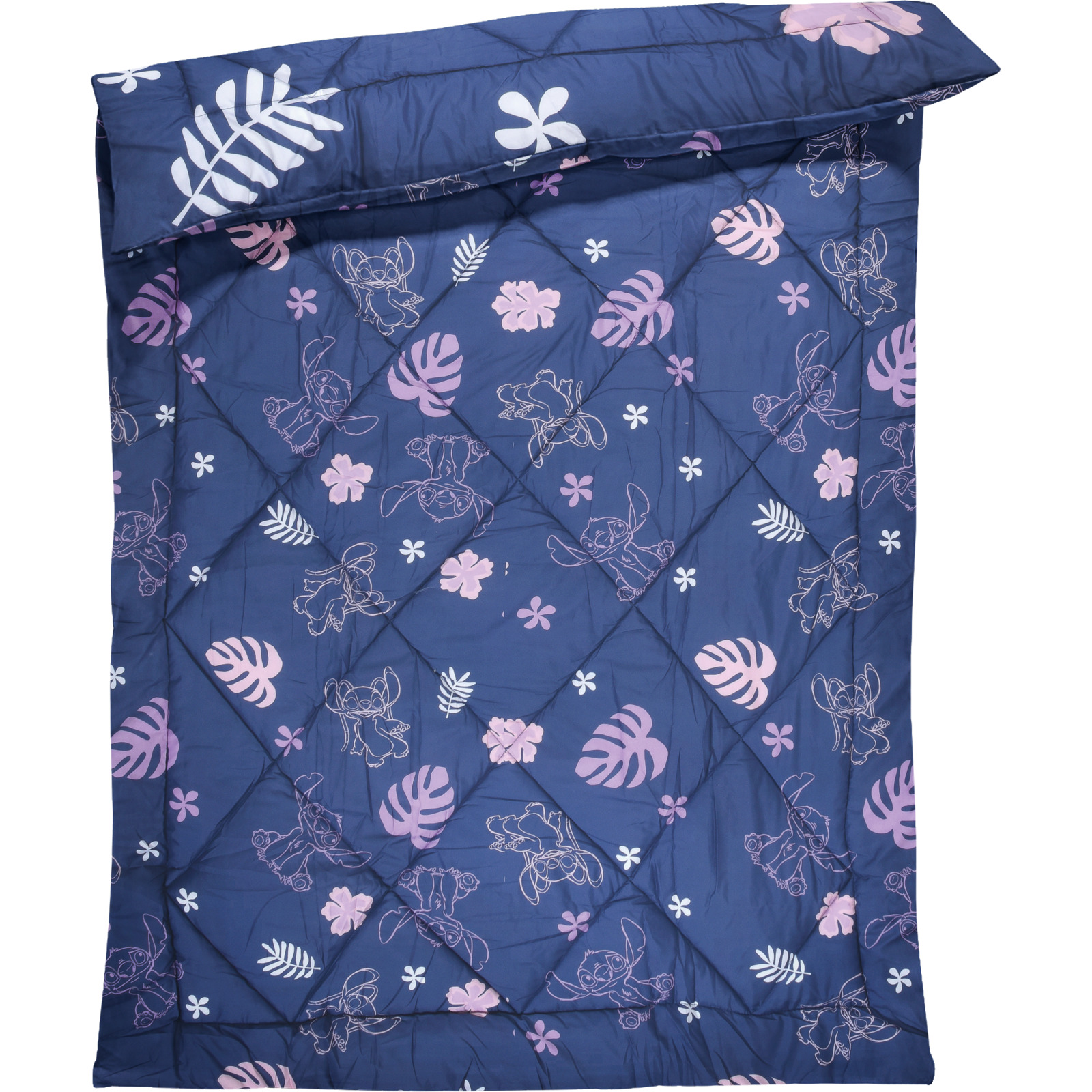 Bettdecke Polyester Stitch Lazy Duvet blau