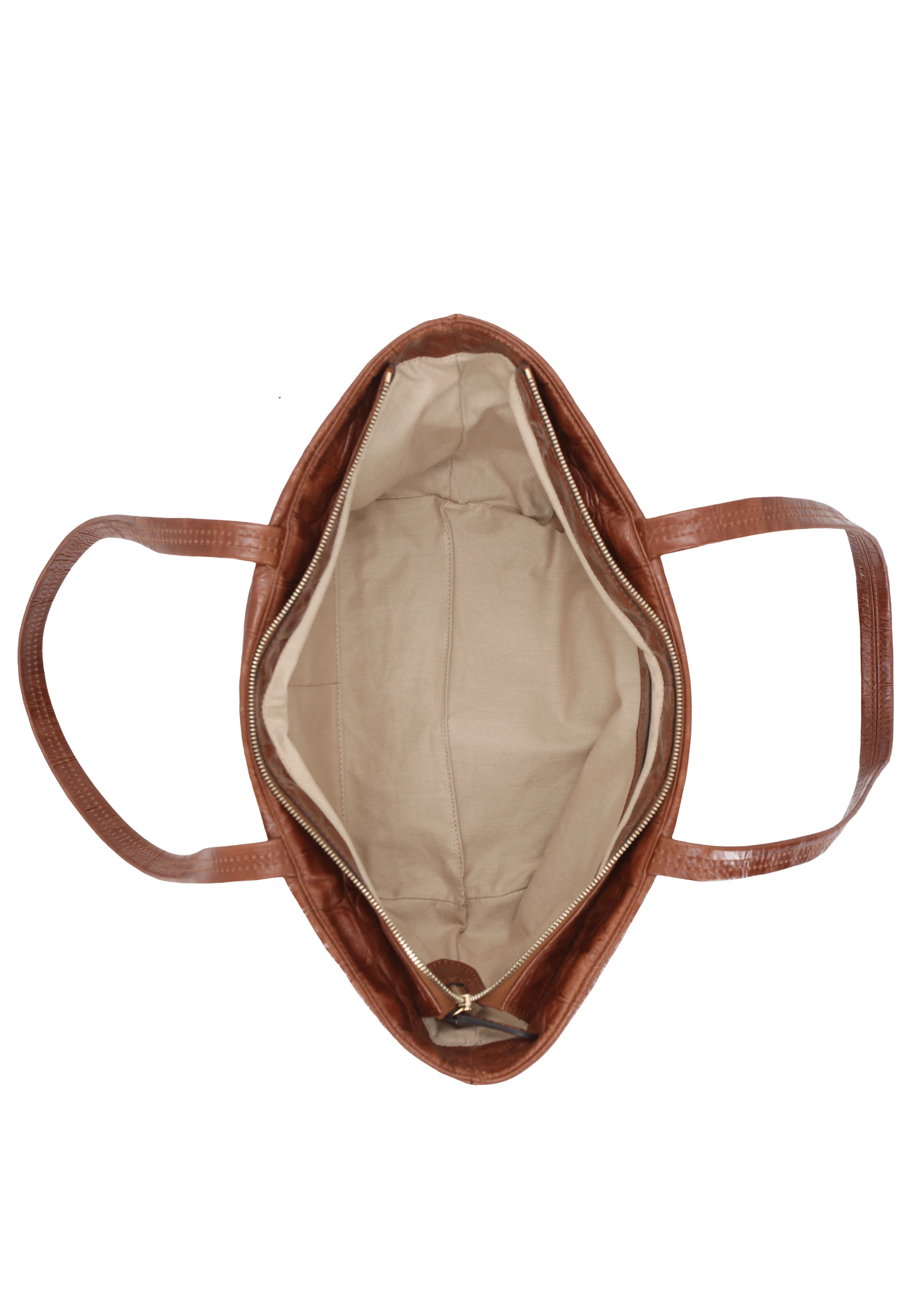 shopper ALBA Leather Maxi Cocco Standard