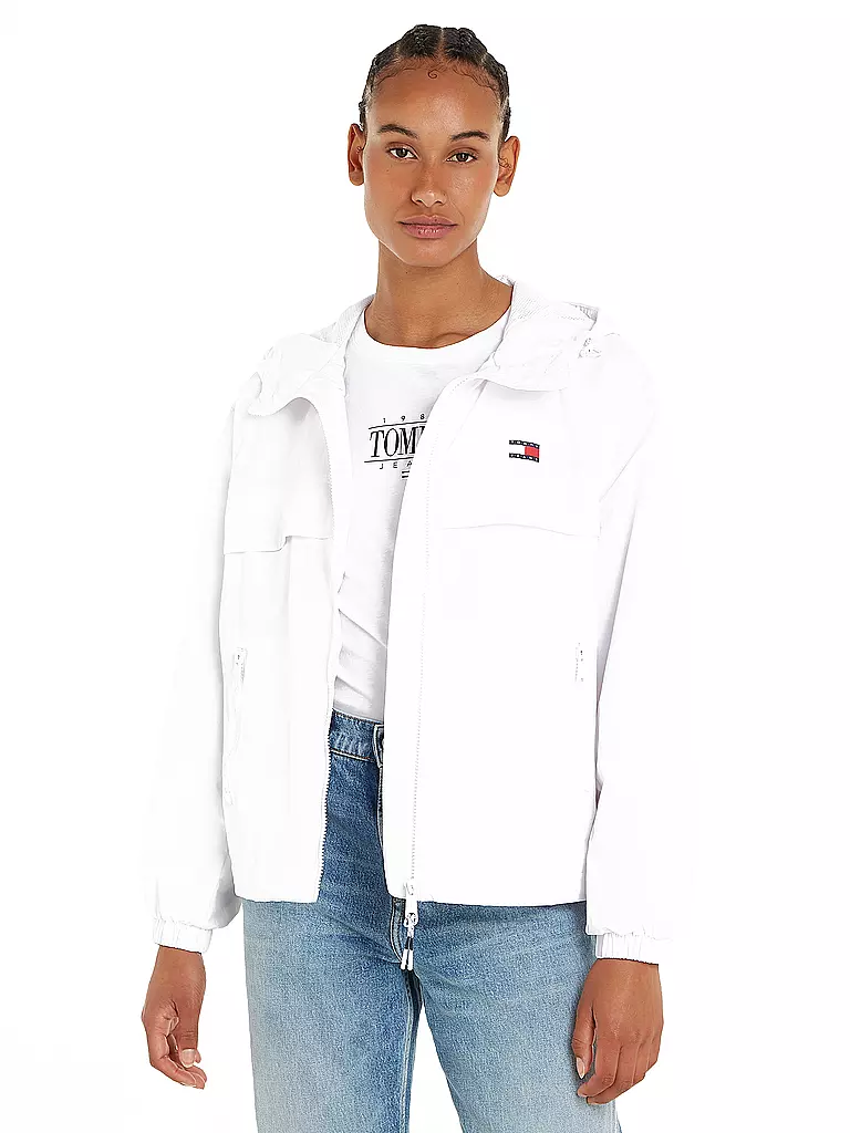 TOMMY JEANS Windbreaker  weiss