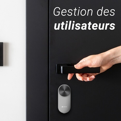 Serrure connectée Ezviz SERRURE DL01 + CAPTEUR PORTE