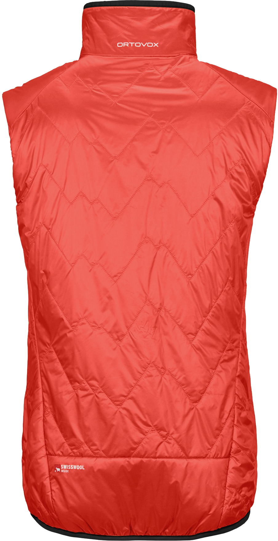 Swisswool Piz Vial Vest Dame 32201/Coral
