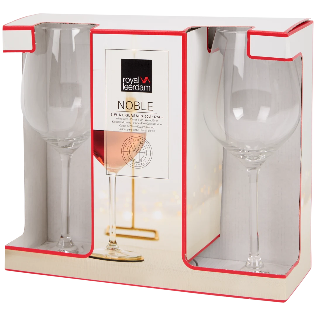 Royal Leerdam wijnglazen Noble 3 stuks