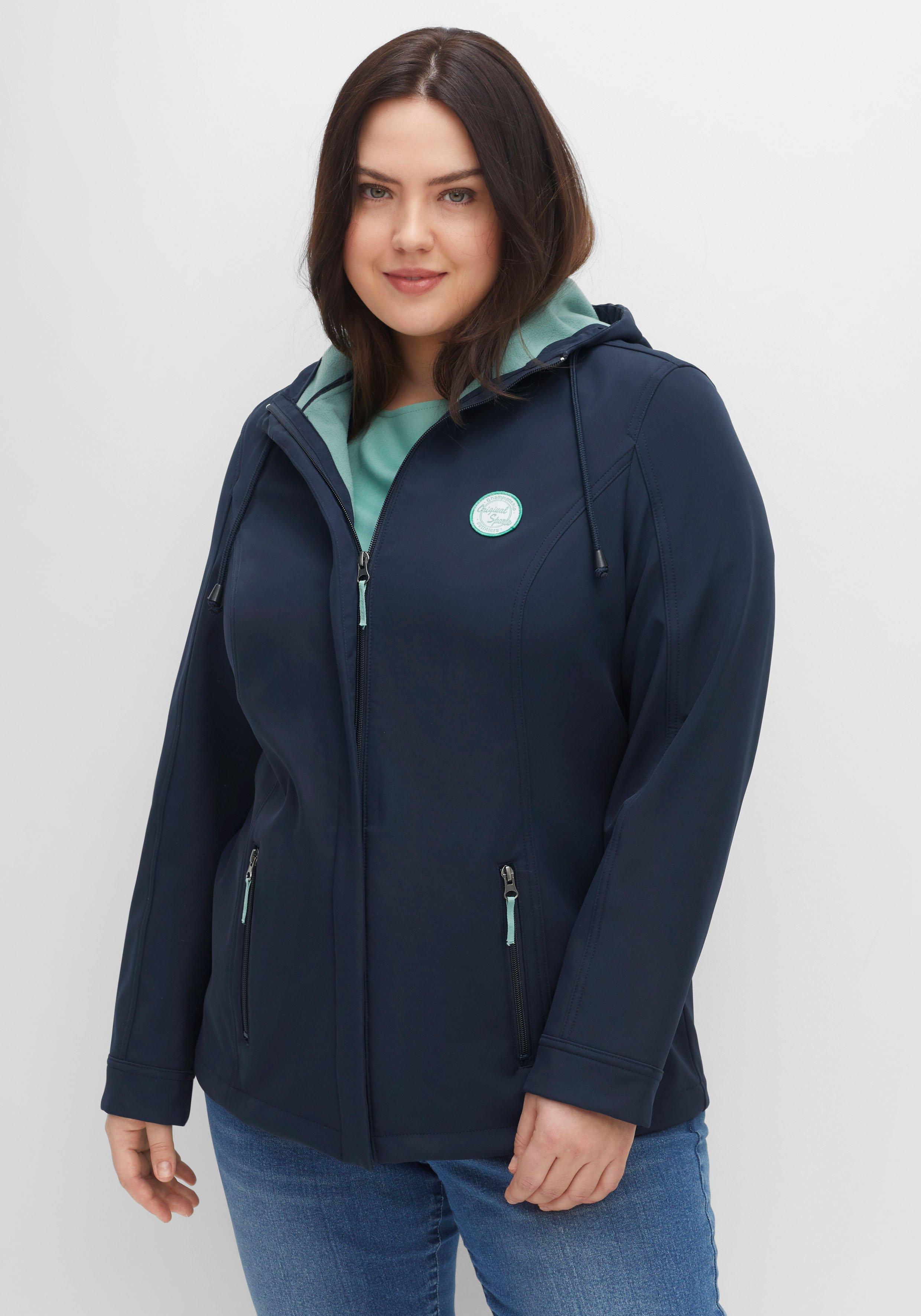 Softshell-Jacke mit Fleece-Innenseite