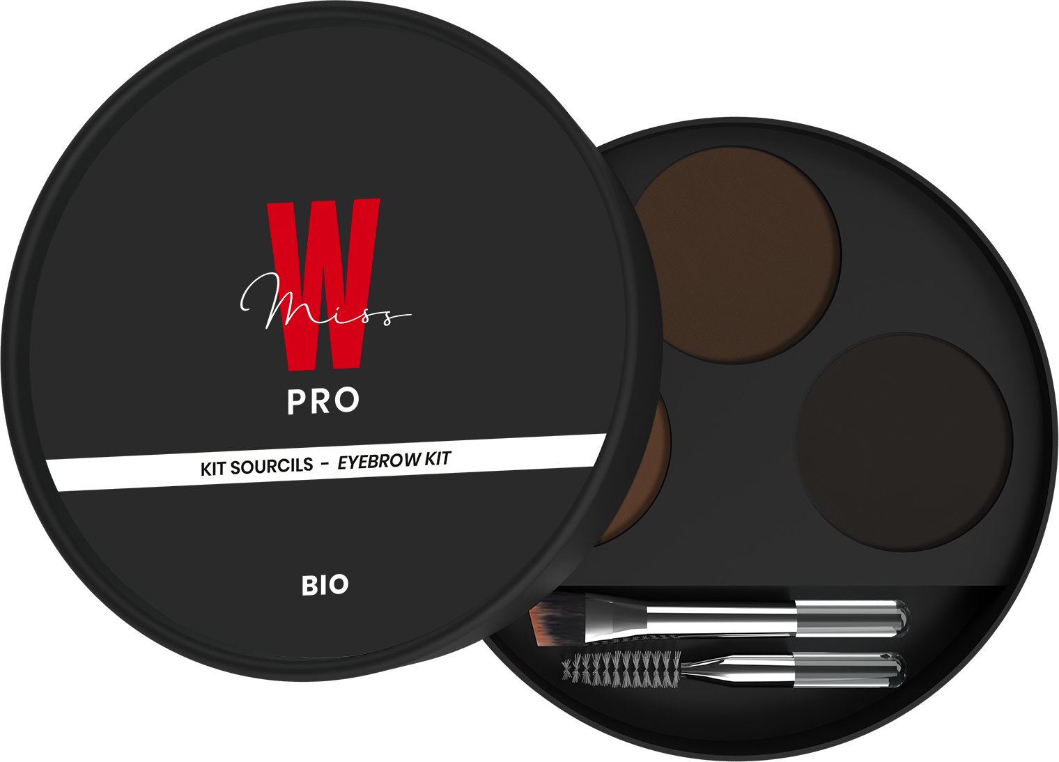 Miss W PRO  Eyebrow Kit, 914 Brunettes
