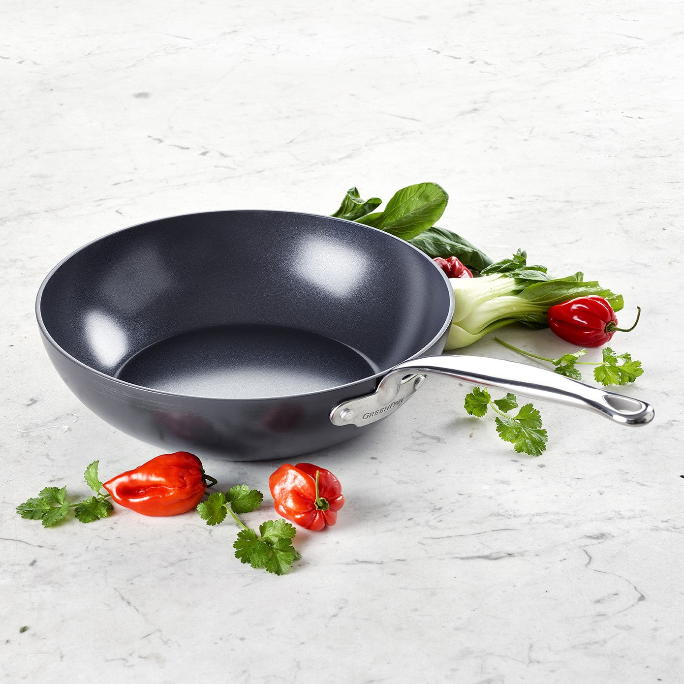 Greenpan Barcelona Wokpan Ã 28 cm