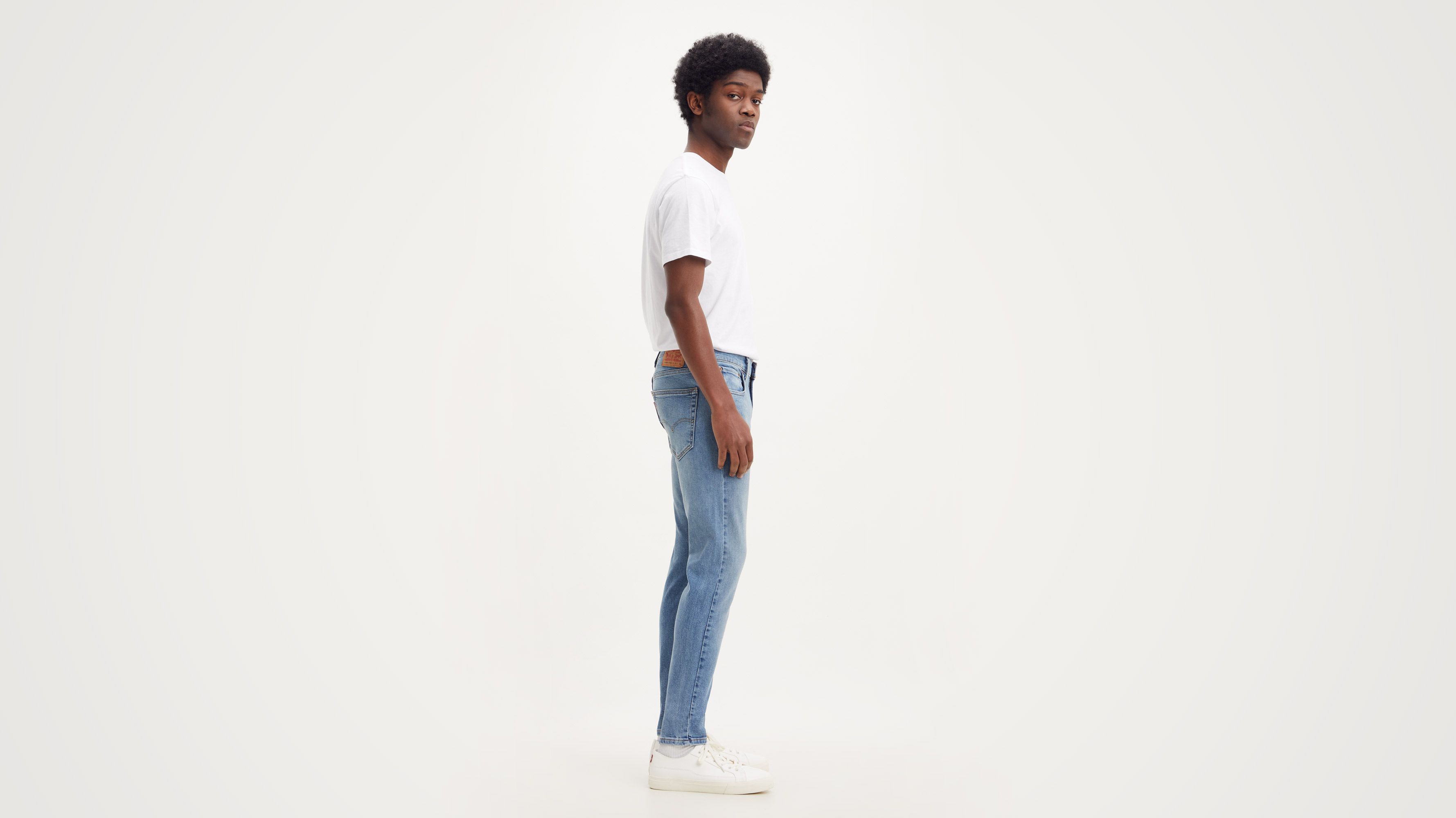Jean skinny fuselé - Medium Indigo Worn In - Bleu