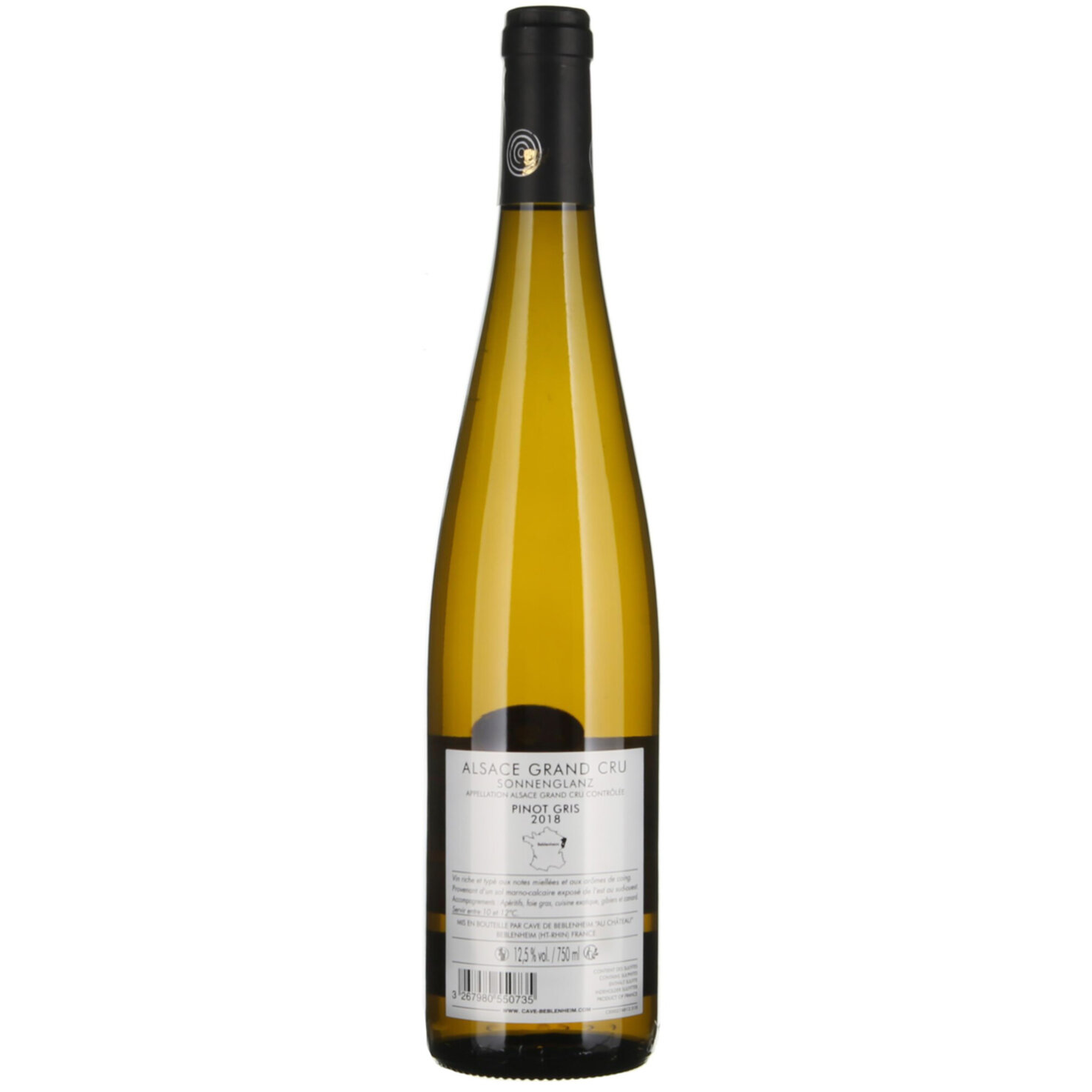 Alsace AOP Sonnenglanz Grand Cru Pinot Gris -75cl